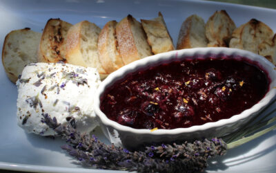 Lavender and Ginger Blueberry Jam