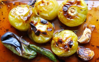 Roasted Tomatillo Relish