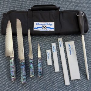 6-Piece Abalone Handle Chef Set